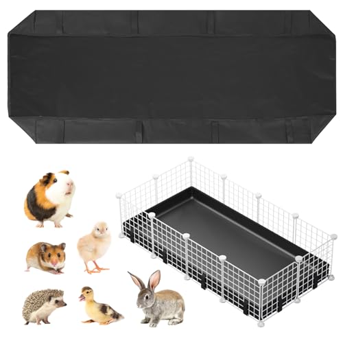 Wasserdichter Meerschweinchen-Käfigeinsatz, 120 x 60 cm, auslaufsichere Hasenauskleidung, Bodenplatte, wiederverwendbare Meerschweincheneinlagen für Käfig, waschbar, Kaninchenkäfig, für Frettchen Wasserdichter Meerschweinchen-Käfigeinsatz, 120 x 60 cm, auslaufsichere Hasenauskleidung, Bodenplatte, wiederverwendbare Meerschweincheneinlagen für Käfig, waschbar, Kaninchenkäfig, für Frettchen von EAROND