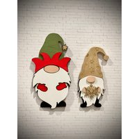 Wichtel-Kühlschrank-Magnete, Gnom-Magnete, Kühlschrankmagnete, Magnete, Weihnachtsdekor, Weihnachtsmagnete, Feiertagsdekor, Weihnachtszwerge, Wichtel von EASCustomDesignsLLC