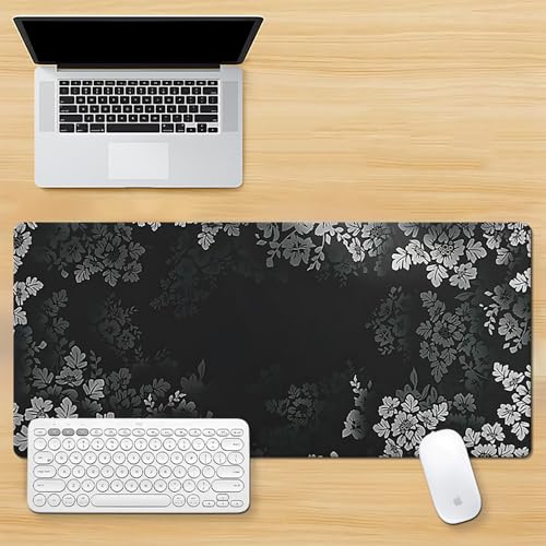 Craft,Gaming Mauspad XL (30 x 80 cm), erweitertes großes Mauspad, Schreibtischunterlage, genähte Kanten, rutschfeste Gummiunterseite, Landschafts-Tastatur-Pad (80 x 30 cm) von EASTARAL