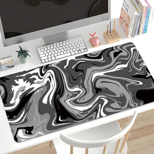 Craft,Gaming-Mauspad XL (30 x 80 cm), erweitertes großes Mauspad, Schreibtischunterlage, genähte Kanten, rutschfeste Gummiunterseite, Tastaturunterlage (80 x 30 cm) von EASTARAL
