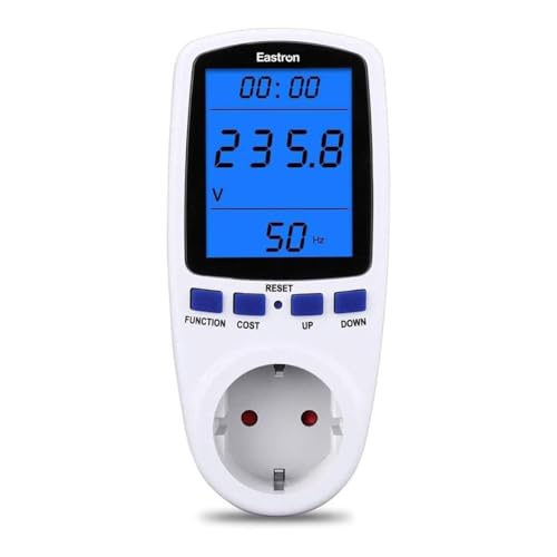Eastron EU Power Meter Plug Energy Monitor Watt Meter Hintergrundbeleuchtung LCD-Display Verbrauchsmonitor Stromverbrauch Analysator Spannung Ampere Leistung KWH Steckdose Leistungszähler Eastron EU Power Meter Plug Energy Monitor Watt Meter Hintergrundbeleuchtung LCD-Display Verbrauchsmonitor Stromverbrauch Analysator Spannung Ampere Leistung KWH Steckdose Leistungszähler von EASTRON