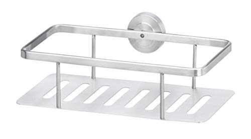 Easyhome Duschkorb Rechteckig Badzubehör aus Hochwertigem Rostfrei Edelstahl von EASY HOME