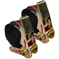 2er Set Spanngurt mit Ratsche - Ratschenspanngurt Zurrgurte 25mm 5m 2er Set Spanngurt mit Ratsche - Ratschenspanngurt Zurrgurte 25mm 5m von EASY WORK