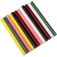 Klebestifte 12er-Packung farbig bunt 7,2mm x 100mm Heißklebepistole Heißklebesticks von EASYWORK