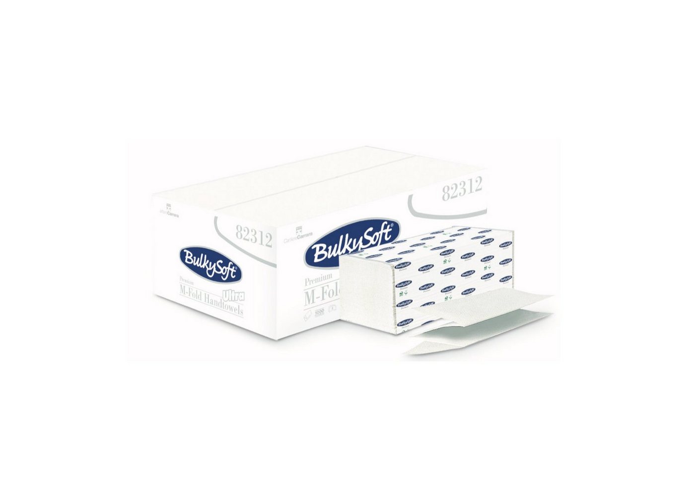 EASYDRY Papierhandtuch Papiertücher BulkySoft® M-Falz Falthandtuchpapier von EASYDRY