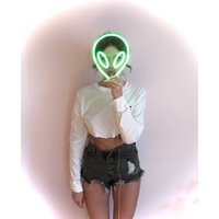 Alien Neon Schild - Schlafzimmer Schild, Zeichen, Licht, Wand von EASYNEON