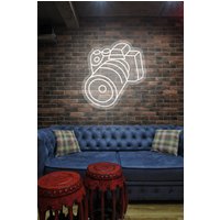Fotografie - Led Neon Schild, Kamera Licht, Schild Handheld Lover Room von EASYNEON