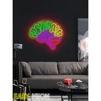 Gehirn Led Neon Schild, Wanddekor, Wandschild, Neonlichter, Schild Schlafzimmer, Benutzerdefinierte Nachtlampe, Wohnkultur, Geschenke von EASYNEON