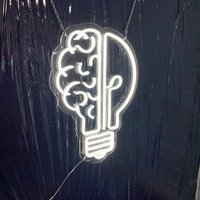 Glühbirne Moment | Led Neon Schild , Idee, Motivation, Büro Schild von EASYNEON