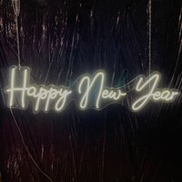 Happy New Year 2023 Neon Schild, Neujahr Deko Custom Dekor, Led von EASYNEON