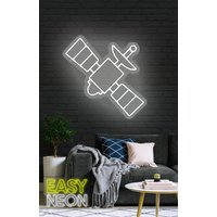 Space Satellite Neon Sign, Nasa Schild, Neon von EASYNEON