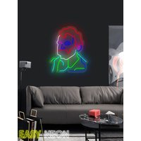 Van Gogh Neonschild, Benutzerdefinierte Led-Schild, Neonschild Personalisieren, Party Neon, Bettlicht, Neonkunst von EASYNEON