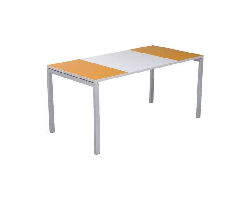 EASYOFFICE Schreibtisch easyOffice, mit farbigen Außenflächen und ABS-Kanten von EASYOFFICE