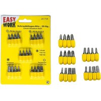 Schraubklingenbitsatz von EASYWORK