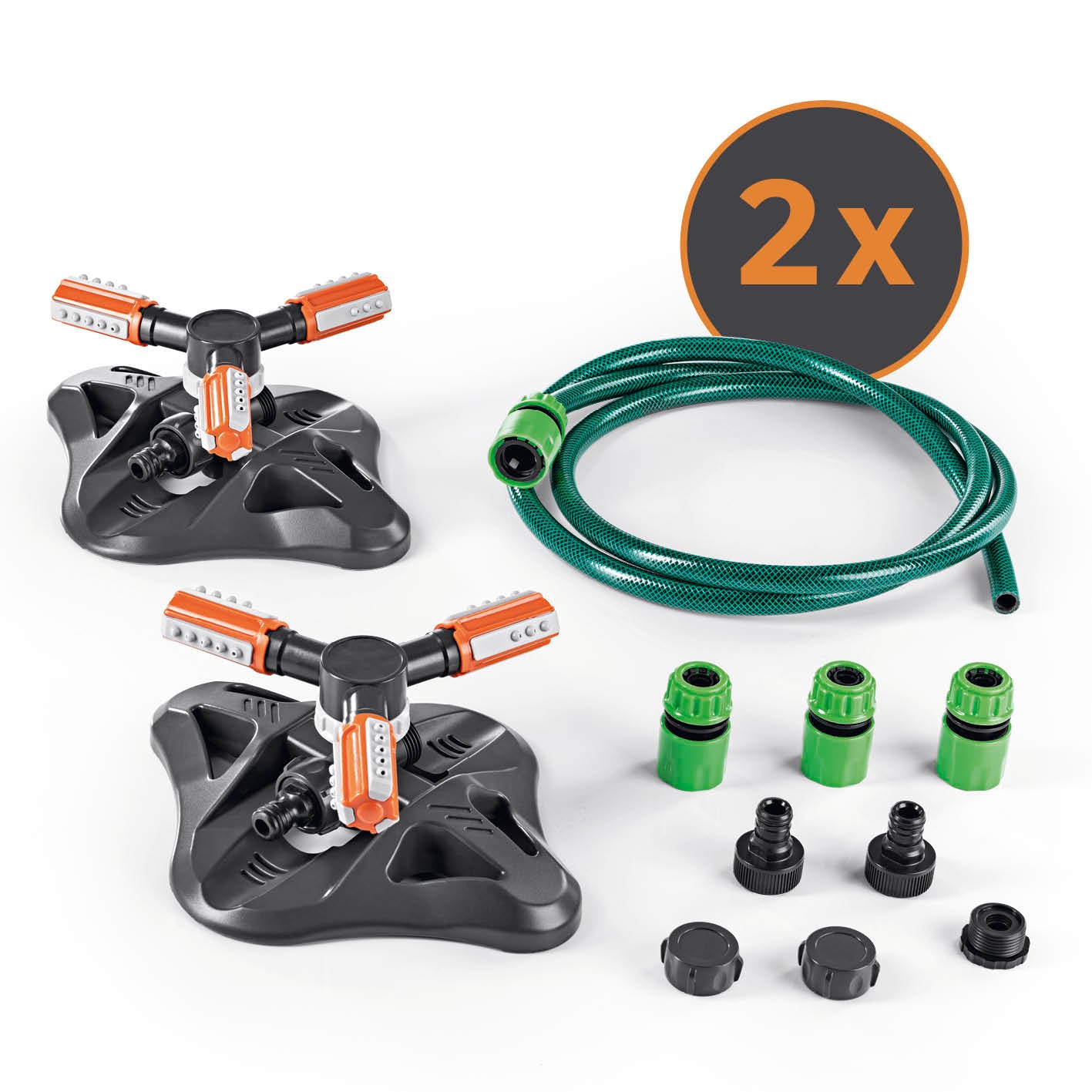 360°-Gartensprinkler - 2er-Set 360°-Gartensprinkler - 2er-Set von EASYmaxx