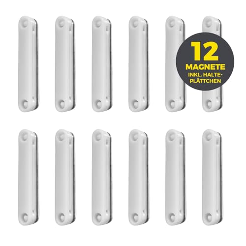 EASYmaxx Insect Protect Magnete zum Kleben für Insektenschutzgitter | Magnetplättchen selbstklebend | 12 Magnete selbstklebend für Fliegengitter Fenster | Moskitonetz Magnet von EASYmaxx