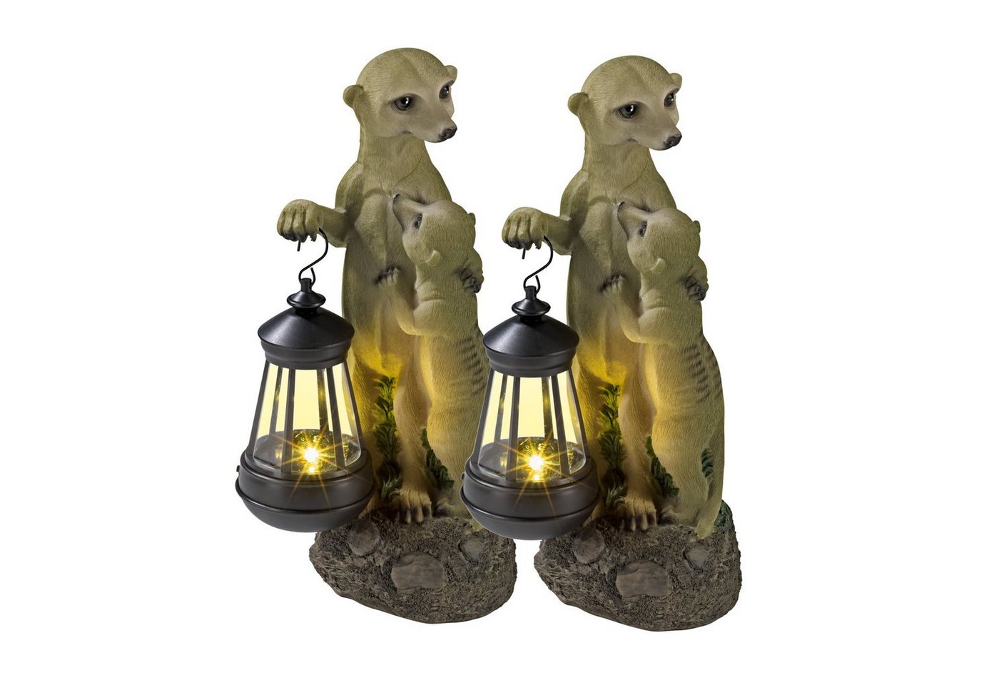 EASYmaxx LED Dekofigur, Solar-Leuchte Erdmännchen 2er Set EASYmaxx LED Dekofigur, Solar-Leuchte Erdmännchen 2er Set von EASYmaxx
