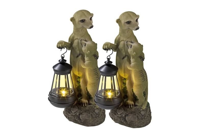 EASYmaxx LED Dekofigur, Solar-Leuchte Erdmännchen 2er Set EASYmaxx LED Dekofigur, Solar-Leuchte Erdmännchen 2er Set von EASYmaxx