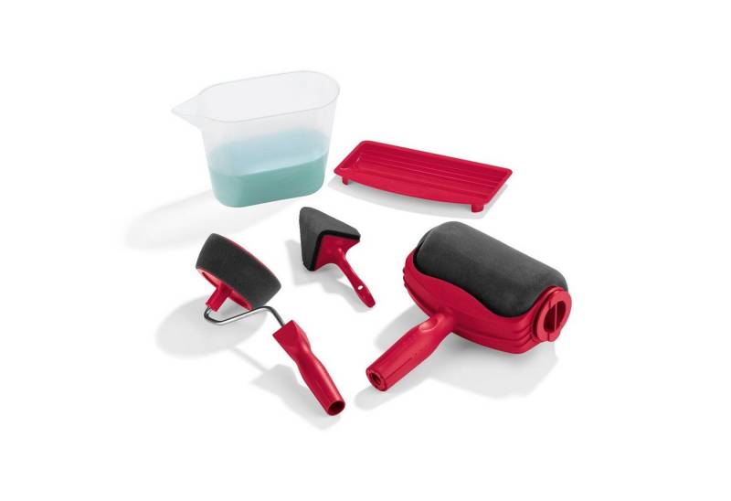 EASYmaxx Streichpalette, Streichset 5 Teile rot von EASYmaxx