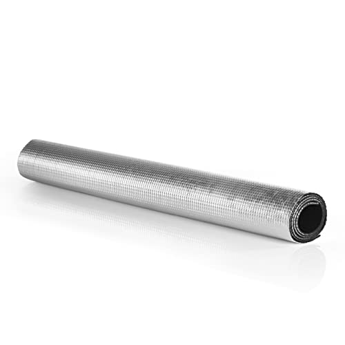 EASYmaxx Wärme-Reflexionsfolie für Heizkörper | Reduziert Wärmeverlust zwischen Wand und Heizkörper | Individuell zuschneidbar - 70x100cm - silber von EASYmaxx