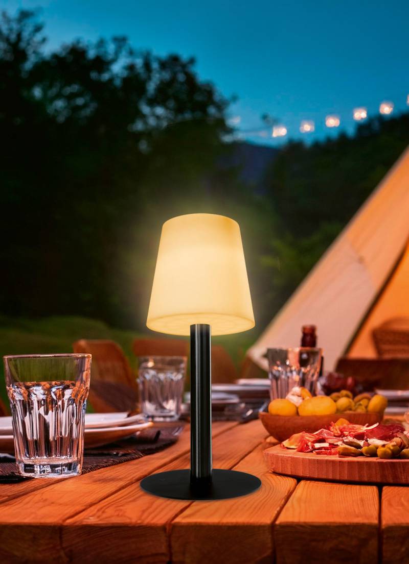 Solar-Tischleuchte EASYmaxx, Weiss-Schwarz Solar-Tischleuchte EASYmaxx, Weiss-Schwarz von EASYmaxx