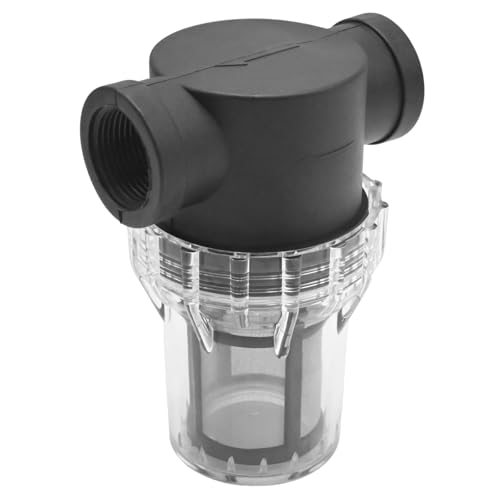 EATAKWARD Sedimentfilter 1,9 cm NPT weiblich Sedimentfilter Gartenschlauch Sedimentfilter mit 100 Mesh Edelstahl-Filtersieb, Ersatz für Wohnmobil-Wassertank von EATAKWARD