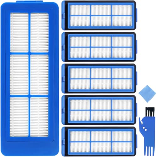 EATBALE 6 Stück HEPA-Filter Ersatzteile Zubehörset für Eufy RoboVac G20, 30C Max, G30 Hybrid, G30 Verge, 25C Max, G30 Edge, G30, 11S Max, 15C Max, G10 Hybrid Roboter Staubsauger Filter-Elemente EATBALE 6 Stück HEPA-Filter Ersatzteile Zubehörset für Eufy RoboVac G20, 30C Max, G30 Hybrid, G30 Verge, 25C Max, G30 Edge, G30, 11S Max, 15C Max, G10 Hybrid Roboter Staubsauger Filter-Elemente von EATBALE