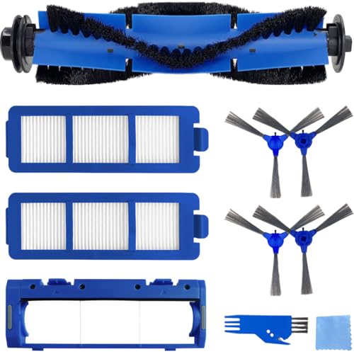 EATBALE Ersatzzubehör für Eufy RoboVac G40 G40 Hybrid+ Staubsauger 4 x Seitenbürsten 2 x Filter 1 x Walzenbürste 1 x Hauptbürstenabdeckung 1 x Reinigungsbürste 1 x Lappen EATBALE Ersatzzubehör für Eufy RoboVac G40 G40 Hybrid+ Staubsauger 4 x Seitenbürsten 2 x Filter 1 x Walzenbürste 1 x Hauptbürstenabdeckung 1 x Reinigungsbürste 1 x Lappen von EATBALE