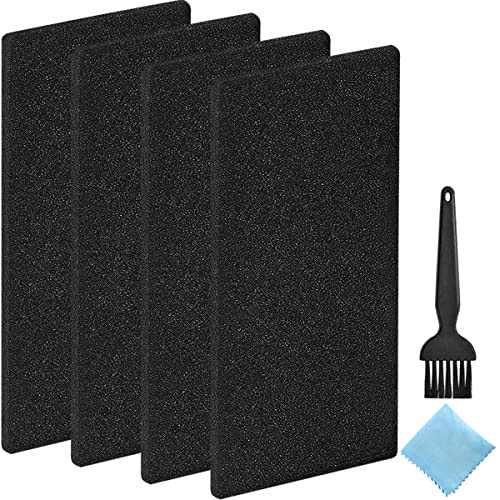 EATBALE Filter für Bauknecht Whirlpool Privileg HX 481010354757, Trockner Wärmepumpentrockner 225 x 107 x 8 mm, Schwammfilter Filtermatte Kondenstrockner Wärmetauscher Filter (4 Stück) von EATBALE