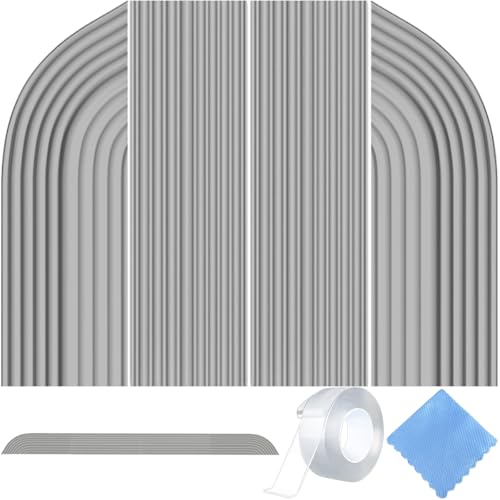 EATBALE Türschwellenrampe für Roborock for Ecovacs for Eufy Staubsaugroboter, Rollstuhlrampe Schwellenrampe für Türöffnungen mit Einer Höhe von weniger als 30 mm Kehrschwellenleiste (Grau) von EATBALE