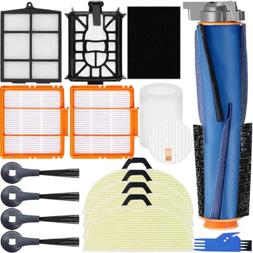EATBALE Zubehör Ersatzteile für Shark AI Ultra AV2610WA RV2610WA RV2600WSEU Matrix Plus 2-in-1 Roboterstaubsauger Hauptbürste Seitenbürste Hepa-Filter Vorfilter Schwammfilter Mop-Pads Zubehörsatz EATBALE Zubehör Ersatzteile für Shark AI Ultra AV2610WA RV2610WA RV2600WSEU Matrix Plus 2-in-1 Roboterstaubsauger Hauptbürste Seitenbürste Hepa-Filter Vorfilter Schwammfilter Mop-Pads Zubehörsatz von EATBALE