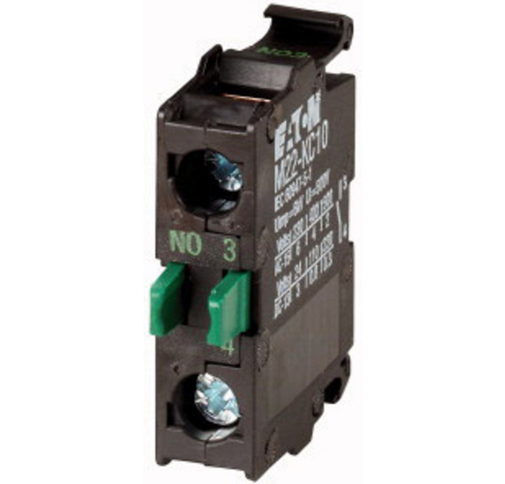 EATON Lampenfassung Eaton M22-KC10 Kontaktelement 1 Schließer 230 V/AC, 400 V/AC, 500 V, (M22-KC10) von EATON
