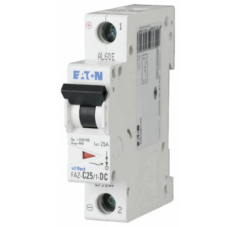 EATON Schalter Eaton 279122 FAZ-C2/1-DC Leitungsschutzschalter 2 A 250 V/DC von EATON