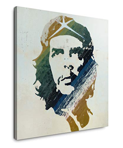 EAUZONE GmbH Che Guevara 60x60cm Wandbild auf Leinwand, Kunstdruck Moderne Bilder von EAUZONE GmbH