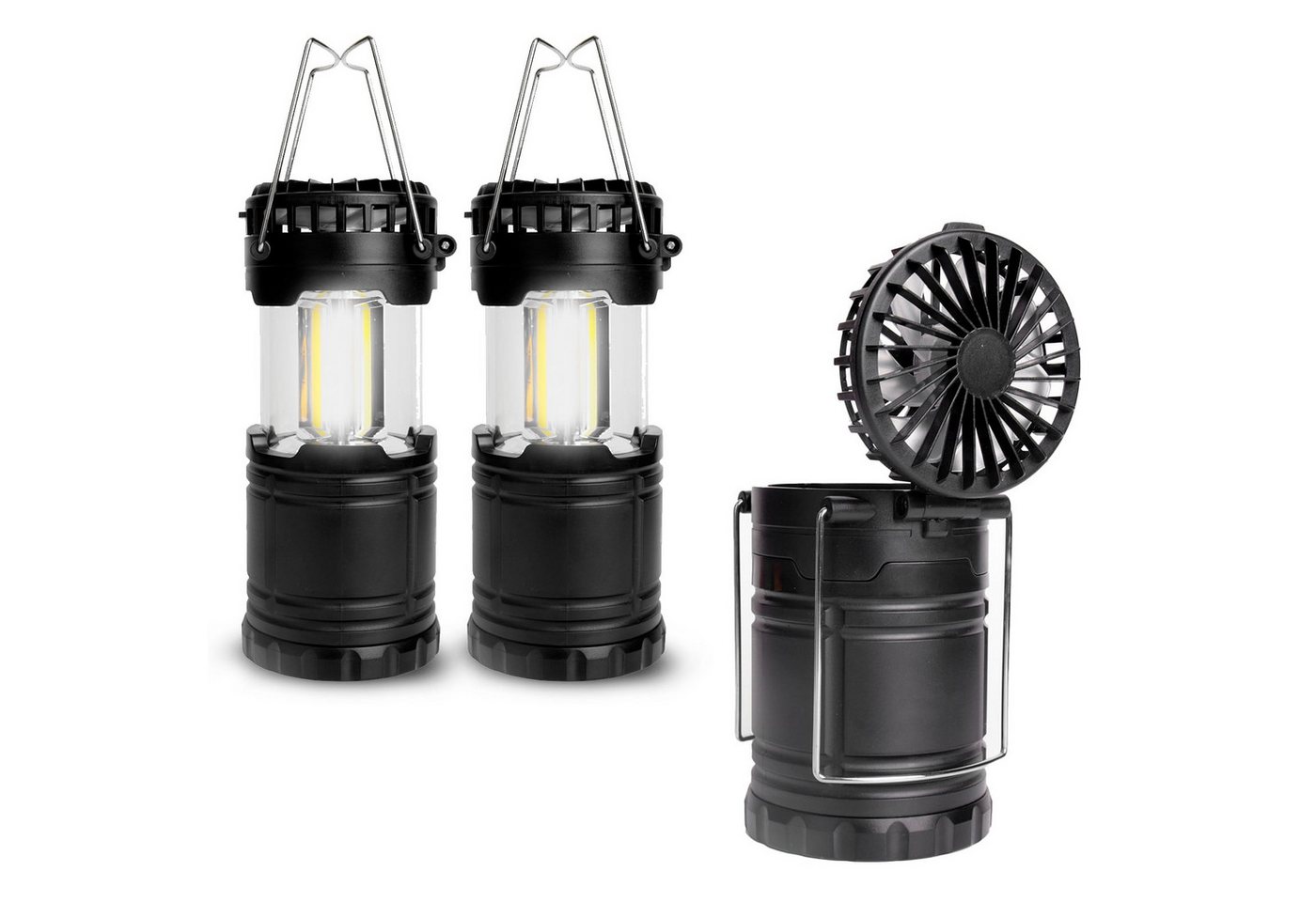 EAXUS LED Laterne CampLite Breeze, 2in1, COB LED, Pop-Up Design EAXUS LED Laterne CampLite Breeze, 2in1, COB LED, Pop-Up Design von EAXUS