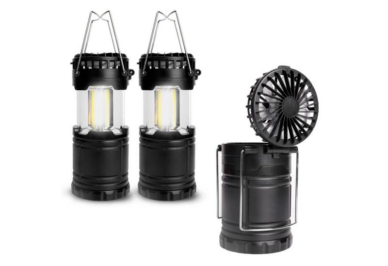 EAXUS LED Laterne CampLite Breeze, 2in1, COB LED, Pop-Up Design von EAXUS
