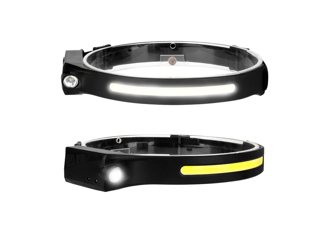EAXUS LED Stirnlampe Stirnflex Pro (2-St), für Camping, Joggen, Angeln & Outdoor von EAXUS