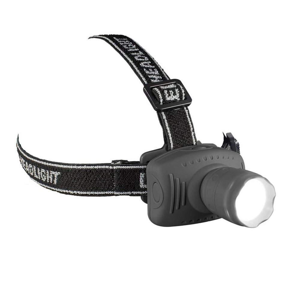 EAXUS LED Stirnlampe Zoom LED Stirnlampe, Batteriebetrieben, 15 Meter Reichweite, verstellbarer Winkel von EAXUS