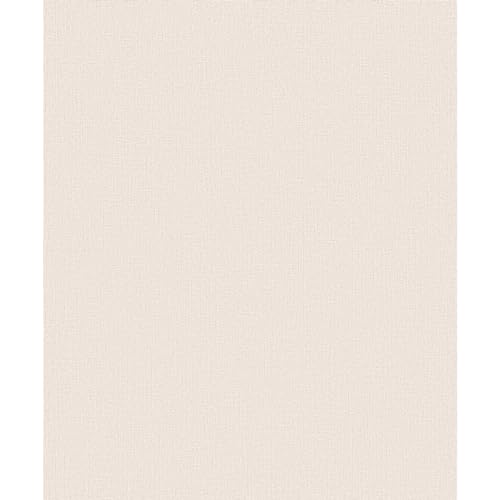 Erismann Tapete | Kollektion Code Nature | 10215-02 | Vliestapete | Uni/Einfarbig | 0.53 x 10.05 m | Beige | Wohnzimmer | Flur | Büro | Küche | Wohnräume von EB-Erismann