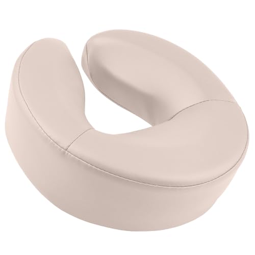 EBANKU Massage Gesicht Wiege Kissen für Massagetische, Massage Universal Crescent Kopfstütze Gesichtsauflage Kissen/Gesichtskissen für Massagetisch-Beige EBANKU Massage Gesicht Wiege Kissen für Massagetische, Massage Universal Crescent Kopfstütze Gesichtsauflage Kissen/Gesichtskissen für Massagetisch-Beige von EBANKU