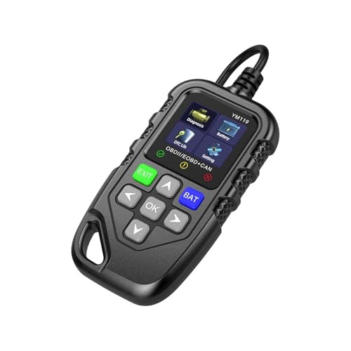Auto-Fehlerdetektor, OBD2-Scanner-Diagnosetool mit Spannungstester, OBDII-Motorfehlercodeleser Auto-Fehlerdetektor, OBD2-Scanner-Diagnosetool mit Spannungstester, OBDII-Motorfehlercodeleser von EBAYTV