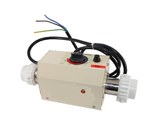 EBAYTV Poolheizung, 2-3KW Warmwasserbereiter for Schwimmbad und Badewanne Spa(3KW) von EBAYTV