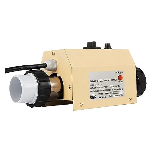 EBAYTV Poolheizung, 3KW elektrischer Warmwasserbereiter-Thermostat for Schwimmbad-Badewanne, SPA-Badewanne for Massage-Whirlpool(3000W) von EBAYTV