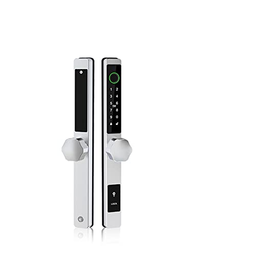EBAYTV Türschlösser, TTLock Smart Lock Wasserdichtes Outdoor-Fingerabdruck-Bluetooth-APP-RFID-Code-schlüsselloses elektronisches Türschloss(Type 4,2885 double) von EBAYTV