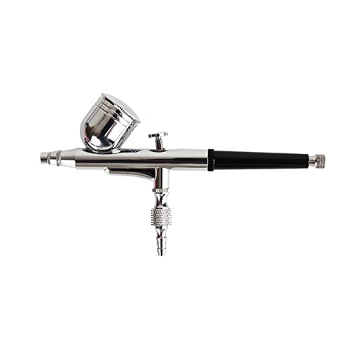 Farbspritzgerät, Dual Action Airbrush Spray Gun Button Typ Kompressor Kompatible Luftbürste Set Easy Clean Food Coloring Makeup Modell Malerei(A) von EBAYTV