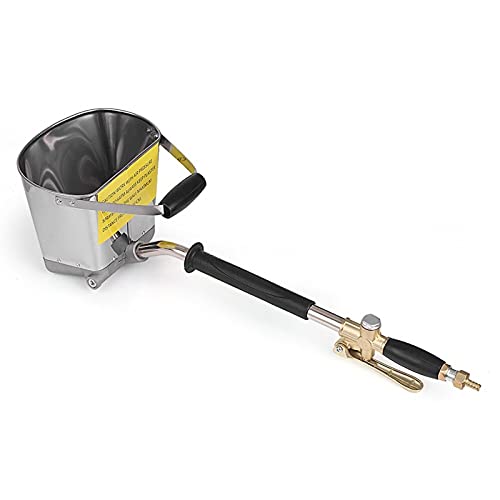 Farbspritzgerät, Spritzpistole for Malerei Wände Zement Mörtel Sprayer Gips Hopper Gun Render Sprayer Trichter Eimer Gips Waffe 64cm von EBAYTV