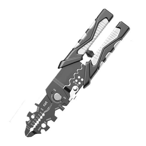 Hydraulikzange, 25-in-1-Elektriker-Spezial-Multifunktions-Abisolierzan for Elektriker, Splitterzan, Abisolierzan for Crimpen von Drähten von EBAYTV