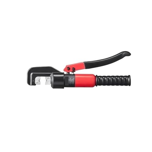 Hydraulikzange, AWG12-2/0 Crimpzan for Kupfer- und Aluminiumklemmen, Batteriekabelschuhe, hydraulische Crimpzan, mit Schneidzan, Handschuhen von EBAYTV