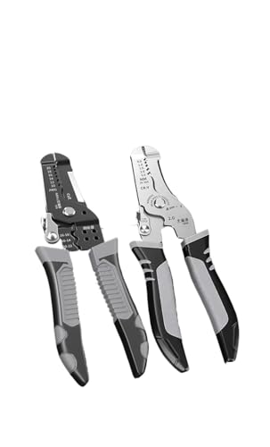 Hydraulikzange, Abisolierzan, speziell for Elektriker entwickelte Drahtschneidezan, multifunktionale Hand-Abzweig- und Crimpzan(1076) von EBAYTV