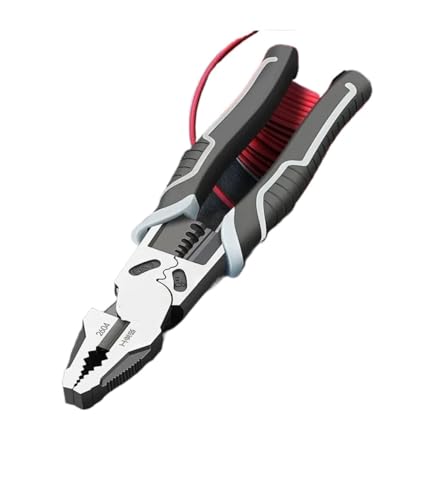 Hydraulikzange, Multifunktions-Drahtschneiderzange 8/9 Zoll Industriequalität Elektrischer Abisolier-Crimpschraubstock Starkes manuelles Heimreparaturwerkzeug(8 inch) von EBAYTV